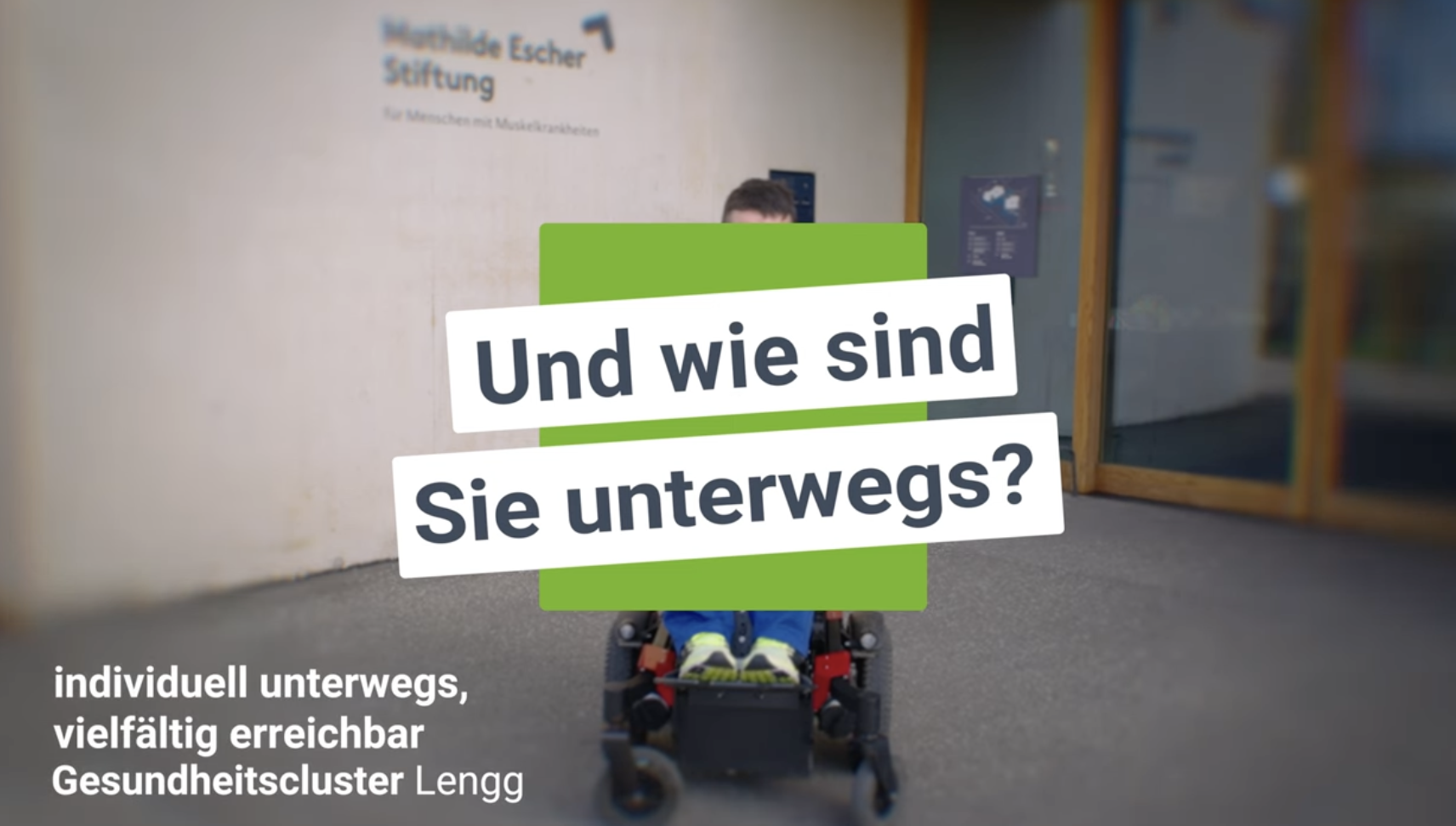 Vielfältig erreichbar: Neue Videoserie «Unterwegs mit»